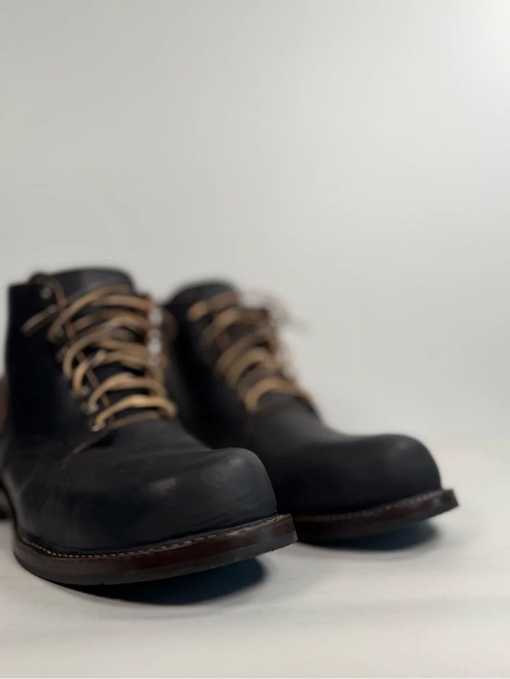 Thursday Boot Co. Men’s Brawler Size 13 Teacore Horse Rump Italian Leather Black